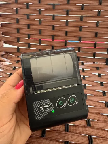 Mini impressora portátil via bluetooth