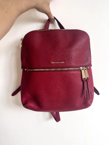 mochila Michael Kors vermelha