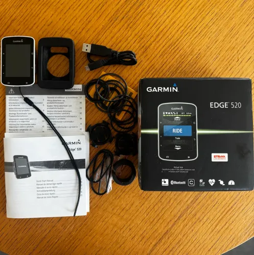 Garmin Edge 520  branco semi novo (na caixa)