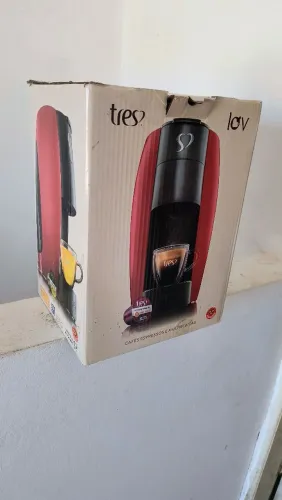 Cafeteira 3 corações
