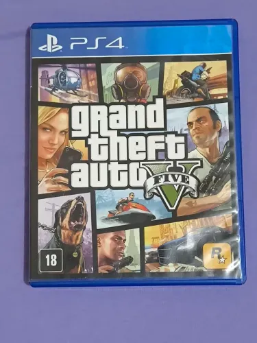 CD Grand Theft Auto 5 (Five) PS4 JOGO