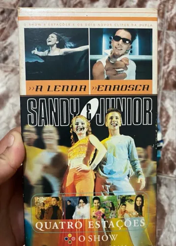 vhs sandy e junior - as quatro estações o show