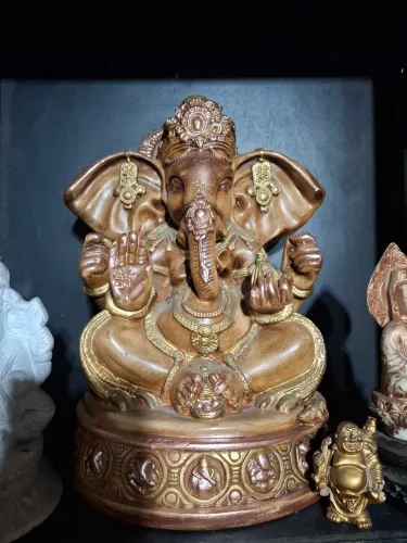 Estátua de Ganesha.