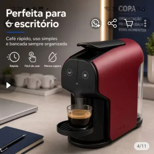 Cafeteira expresso desta Q