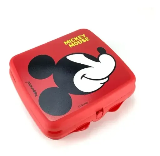 Tupperware Porta Sanduíche - Sanduicheira Lancheira Diversos Cor Mickey