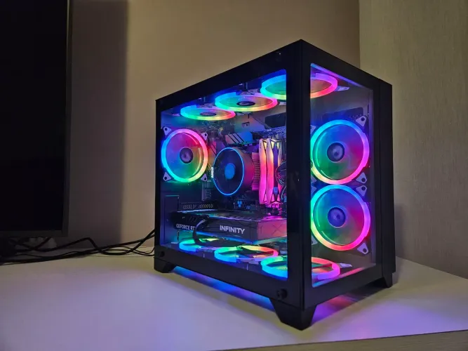 Pc Gamer Ryzen 7 5700x RTX 5060 8gb memória 16gb SSD 