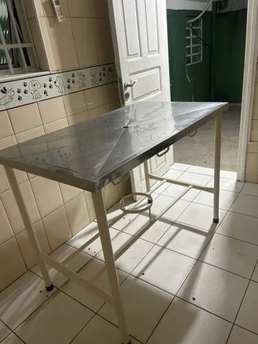 Mesa atendimento veterinária 