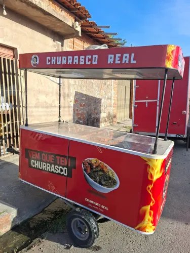Carrinho de lanches foodtruck