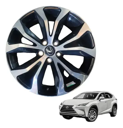 Roda Liga Leve Lexus Nx 200t 2015 A 2018 Aro 18