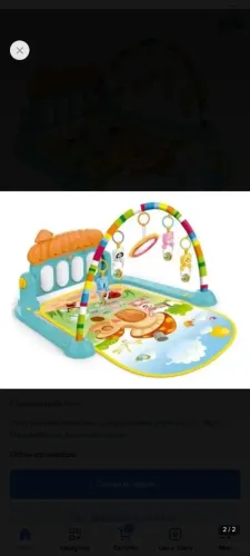 Tapete Musical Infantil Piano Luzes Coordenação Motora Baby