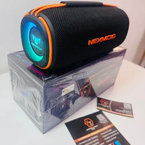 Caixa De Som Bluetooth Estéreo MD-B04 Nexmidio