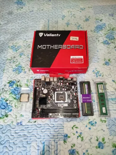 Kit Upgrade para PC Gamer: Placa-mãe H61 1155 + i5 2400 + 16GB RAM