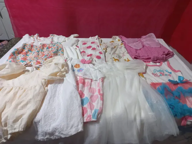 Roupa de bebê número 1 e 2 ...10 peça 