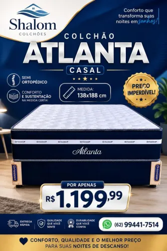 Colchão seme ortopédico casal