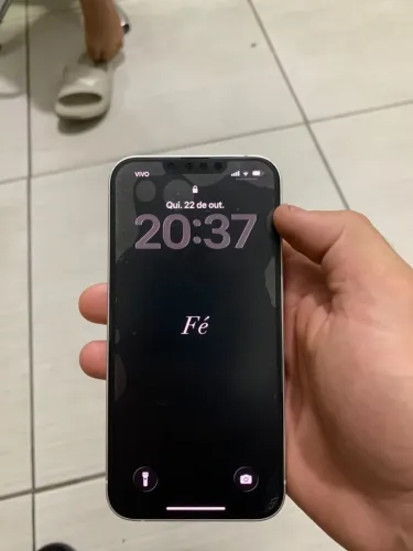 iPhone 14 branco 128gb 84%? único dono zero nada trocado todo original