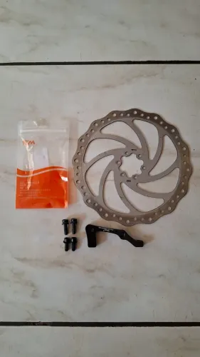 Disco bike downhill 203mm + adaptador Vmax 