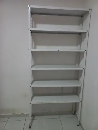Estante de aço inox