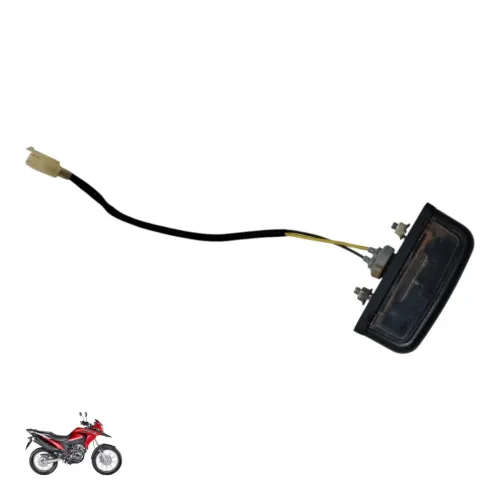 Lanterna De Placa Xre 190 2016 A 2018 Ambos Lados Transparente