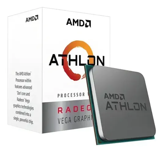 Processador Amd Athlon 3000g Am4 - 2 Núcleos, 3.5 Ghz