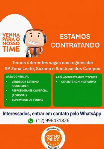VENHA FAZER PARTE DO NOSSO TIME !!!!!!!