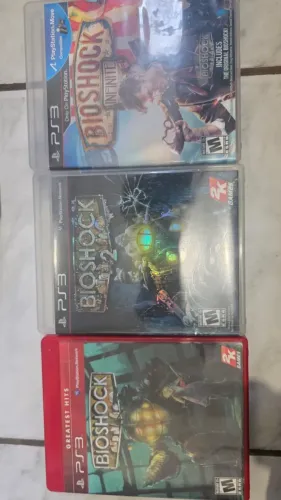 Jogos PS3 Trilogia Bioshock