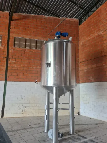 Tanque misturador inox 316 L