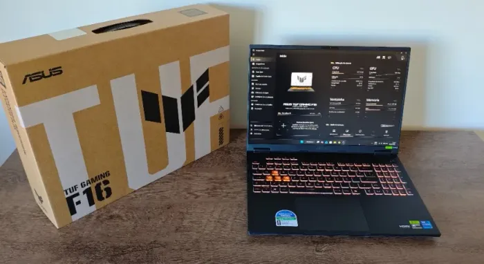 Notebook ASUS TUF Gaming F16 i7 RTX 5060 FX608JMR-RV150W