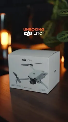Drone DJI Lito 1/ LANÇAMENTO/ Em até 18X / Promocional
