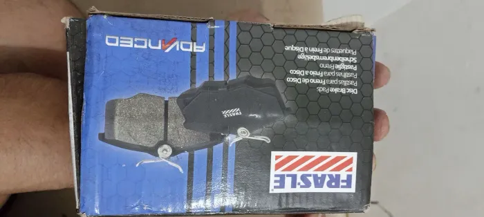Pastilhas de freio a disco Frasle Fiat uno / Nissan kicks