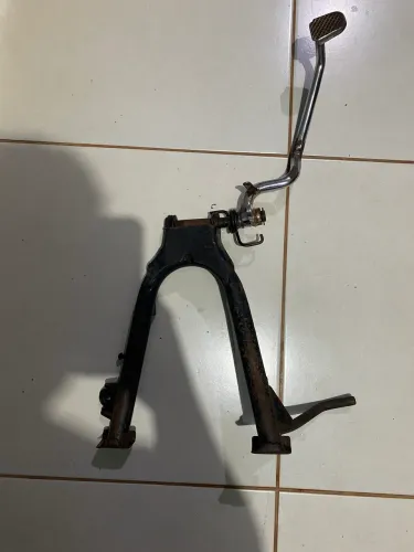 Cavalete cb 400 450 com pedal de freio original
