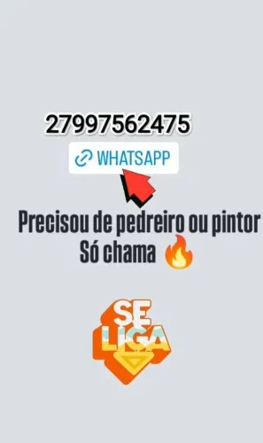 Pintor e pedreiro