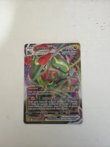 Carta pokemon Rayquaza Vmax