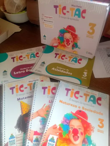 Coleção de livros TICTAC
