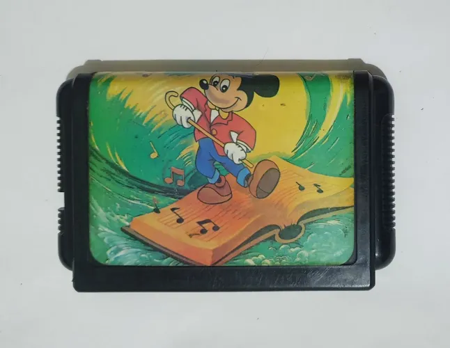 MICKEY FANTASIA DISNEY PARA MEGA DRIVE E SEGA GENESIS CARTUCHO EXCELENTE ESTADO RARIDADE