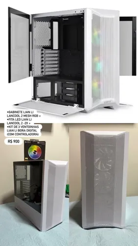 Gabinete Lian Li Lancool 2 Mesh RGB