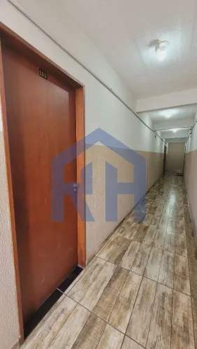 Locação Feminina - Apartamento no Eldorado, 1 quarto suite, sala conjugada com cozinha.