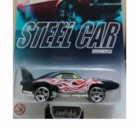 Miniatura estilo Dodge Charger Daytona 1969 da Steel Car