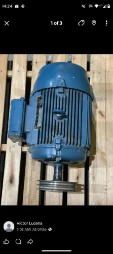 Motor 7,5cv Weg trifásico 