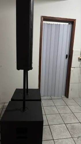 Vendo sistema de som com caixa 