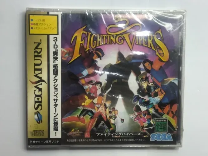 Jogo Original Sega Saturn - Fighting Vipers Lacrado