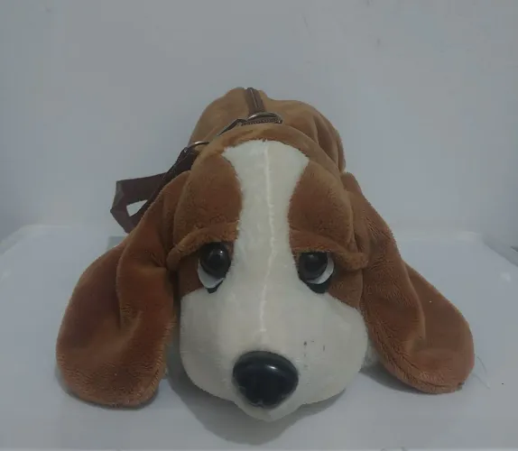 Bolsa cachorrinho pelúcia