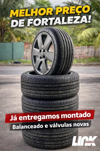 RODAS ARO 17 COM PNEUS GOL, SAVEIRO 4x100