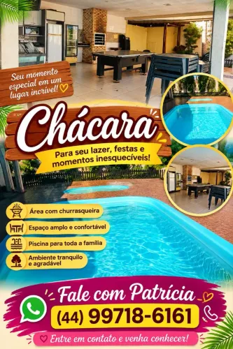 Área de lazer para alugar no Jardim aurora II em Sarandi
