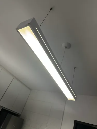 LUMINARIA LED BRANCA 120 CM 