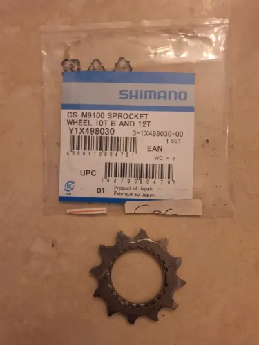 Cog 12T Cassete Shimano M6100/ 7100/ 8100/ 9100