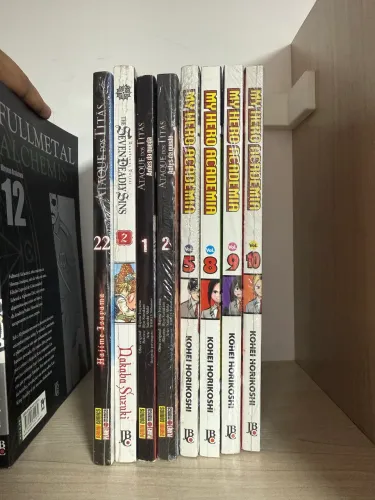 Mangas Diversos Boku no hero - Ataque dos Titans - Nanatsu no taisai
