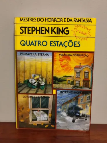 Quatro Estações (Different Seasons) Stephen King / Editora Francisco Alves 1991