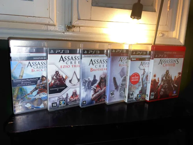 Jogos Assasins Creed Ps3!!! Vem conferir 