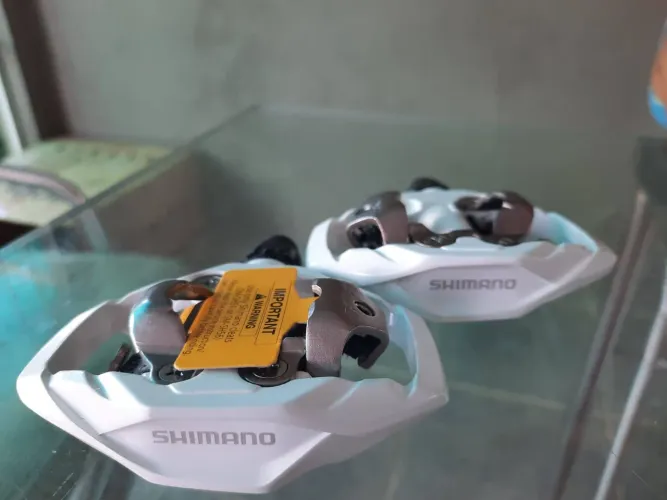 Pedal Shimano SPD M530 Branco (raríssimo)