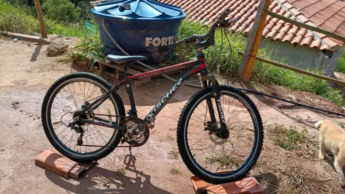 Vendo bicicleta aro 26 Fischer bom estado tem uns detalhes pouca coisa